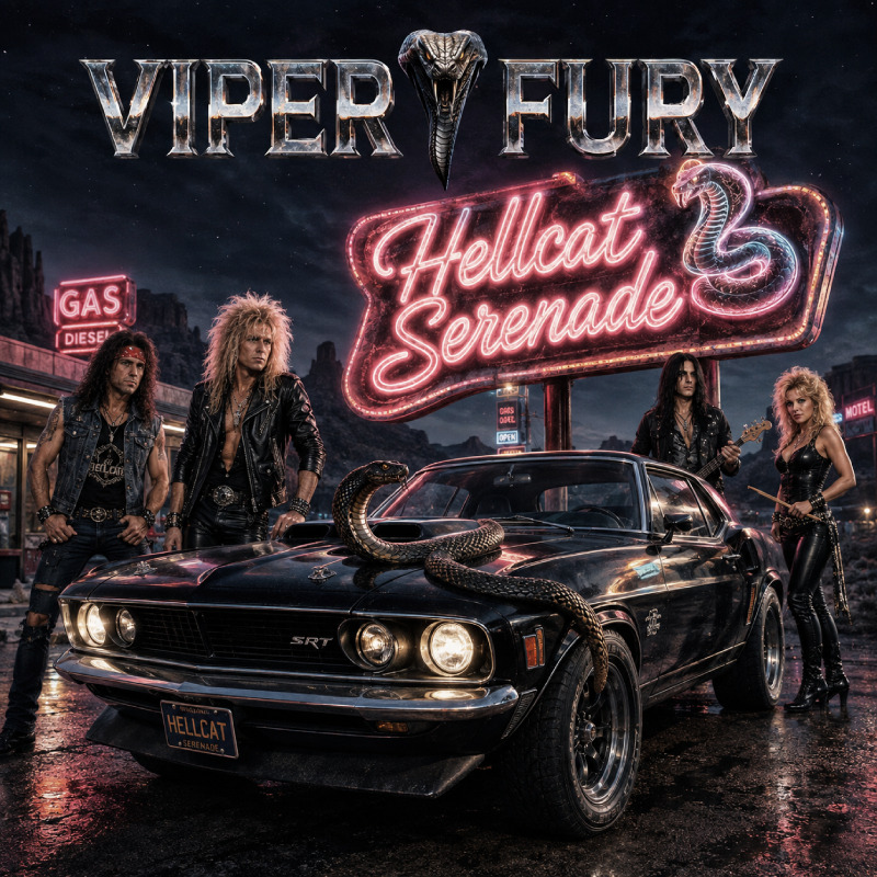 Hellcat Serenade album cover by Viper Fury
